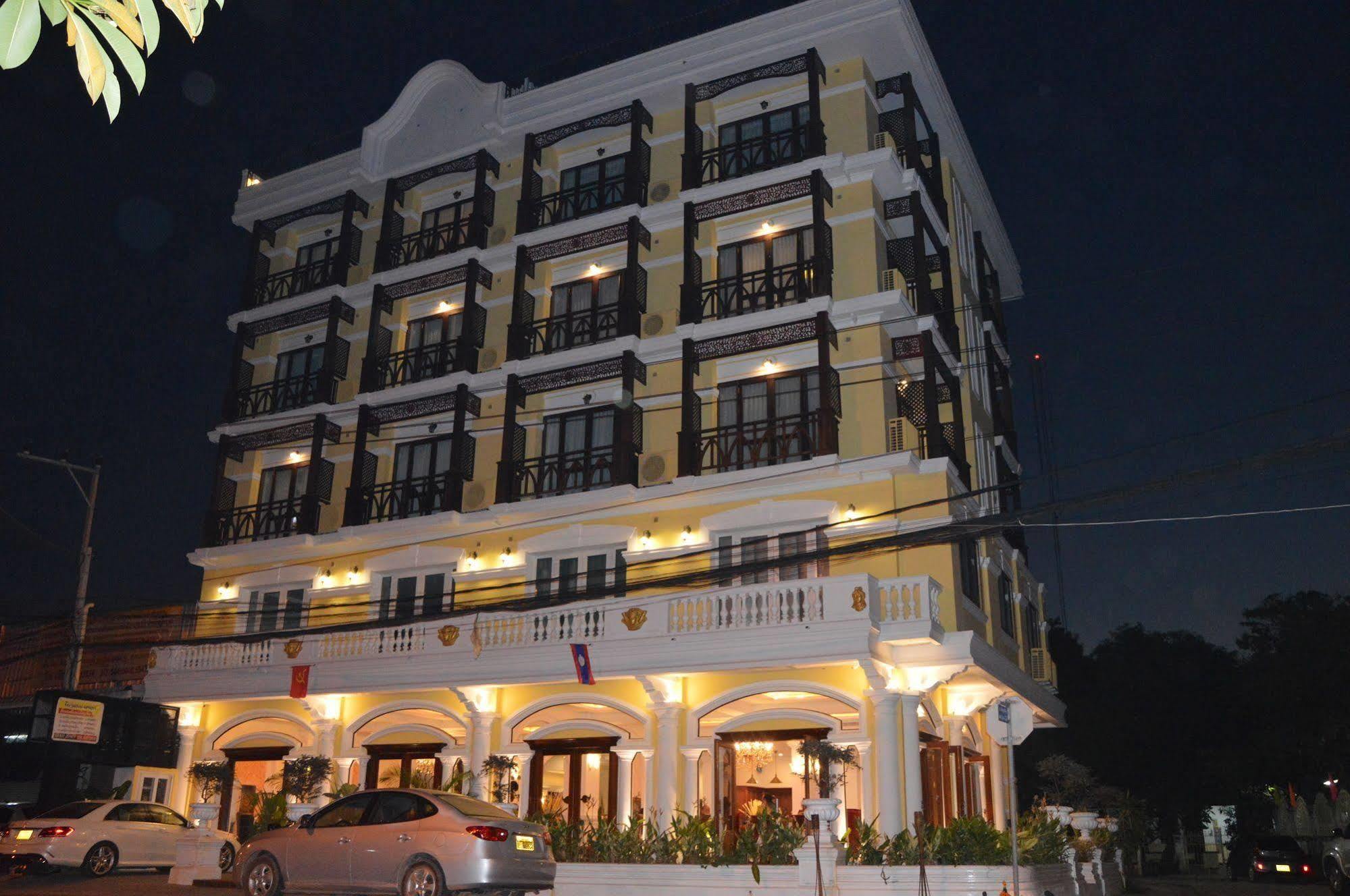 Phasouk Vien Chantra Hotel Vientiane Exterior foto